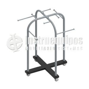 EXHIBIDOR TIPO ARCOS 4 LADOS