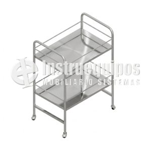 MESA DE CURACIONES METALICA