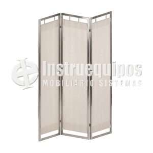 BIOMBO AINOX TRES CUERPOS